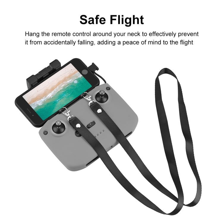 Funda de silicona PULUZ a prueba de golpes y antiarañazos con correa para el cuello para DJI Mavic 3 / Mini 3 / Mini 2 y más…
