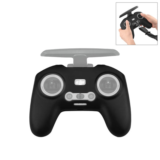 Funda FPV Combo Control remoto PULUZ protectora de silicona (Negro)