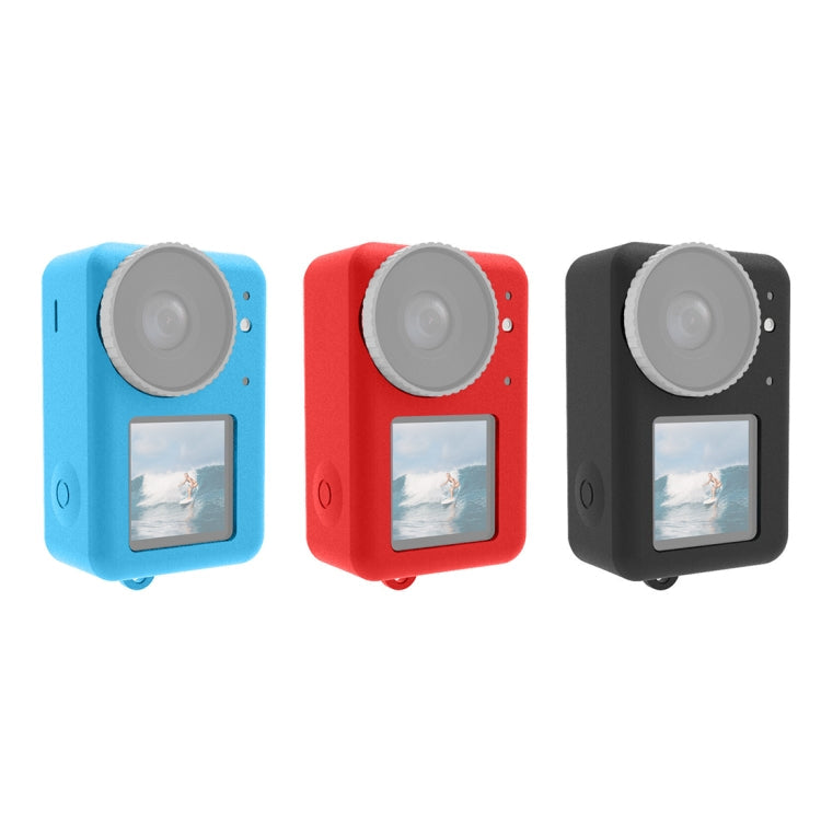 Funda 3 PULUZ protectora de silicona con tapa de lente para DJI Osmo Action 4 (azul) — imagen 8