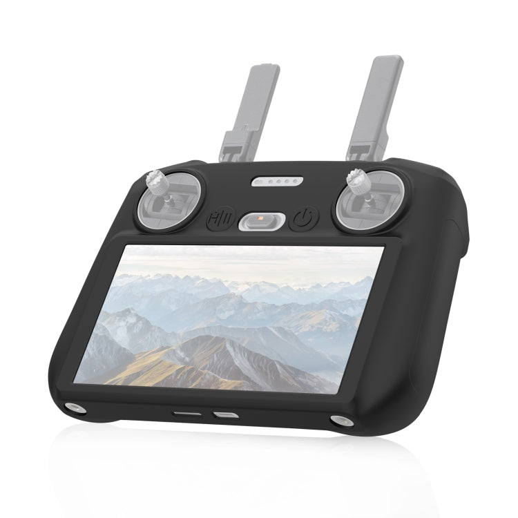 Funda Control remoto / RC 2 con pantalla protectora de silicona PULUZ para DJI Mini 4 Pro / Air 3 (Negro) para DJI DJI Mini……