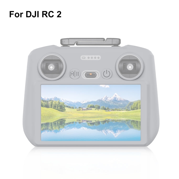 Funda Control remoto / RC 2 con pantalla protectora de silicona PULUZ para DJI Mini 4 Pro / Air 3 (gris) para DJI DJI Mini 4…