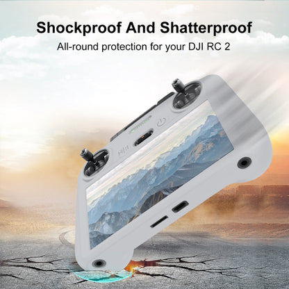 Funda Control remoto / RC 2 con pantalla protectora de silicona PULUZ para DJI Mini 4 Pro / Air 3 (gris) para DJI DJI Mini 4…