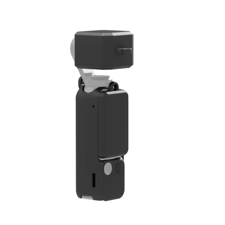 Juego de fundas de silicona PULUZ 3 en 1 para DJI Osmo Pocket 3 (negro)