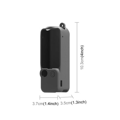 Juego de fundas de silicona PULUZ 3 en 1 para DJI Osmo Pocket 3 (negro) — imagen 2