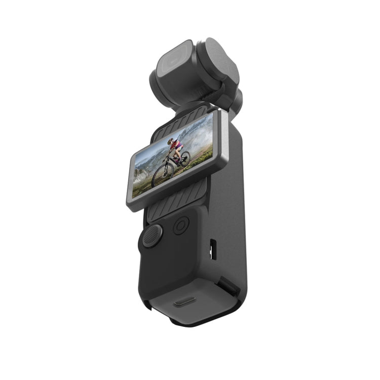 Juego de fundas de silicona PULUZ 3 en 1 para DJI Osmo Pocket 3 (negro) — imagen 3