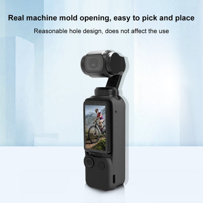 Juego de fundas de silicona PULUZ 3 en 1 para DJI Osmo Pocket 3 (negro) — imagen 4