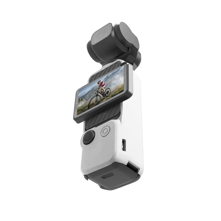 Juego de fundas de silicona PULUZ 3 en 1 para DJI Osmo Pocket 3 (blanco) — imagen 3