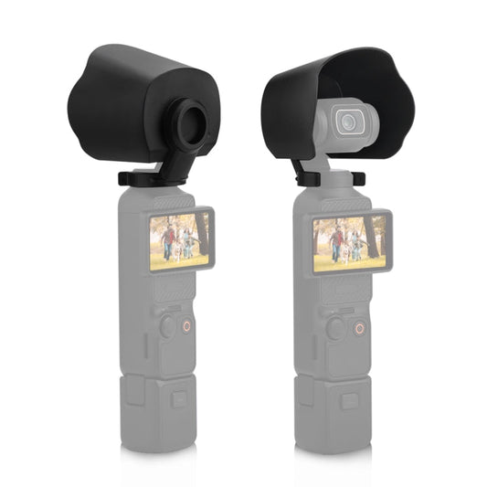 Cubierta Parasol protectora de lente para DJI Osmo Pocket 3 (Negro)