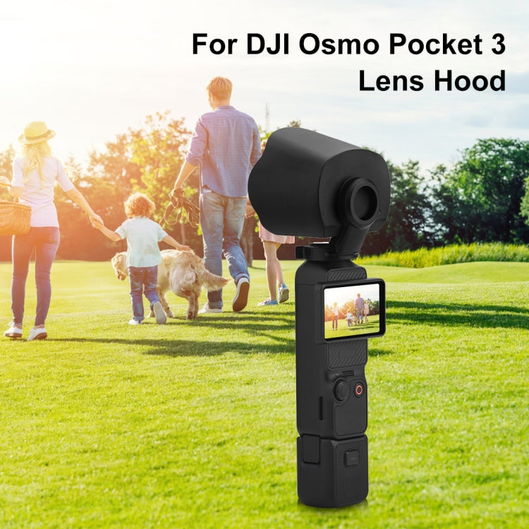 Cubierta Parasol protectora de lente para DJI Osmo Pocket 3 (Negro) — imagen 2