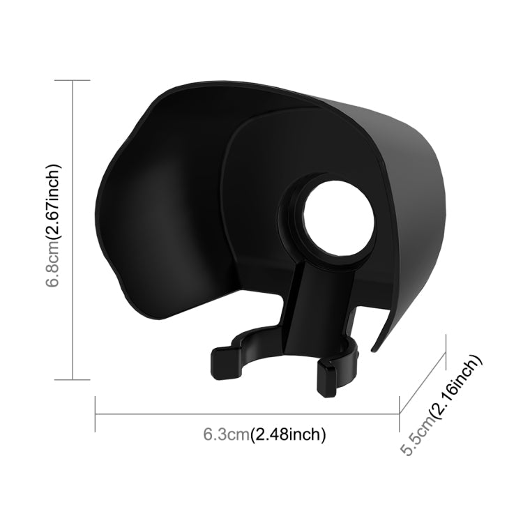 Cubierta Parasol protectora de lente para DJI Osmo Pocket 3 (Negro) — imagen 3