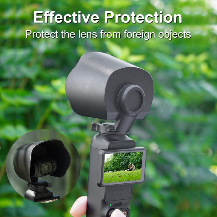 Cubierta Parasol protectora de lente para DJI Osmo Pocket 3 (Negro) — imagen 8