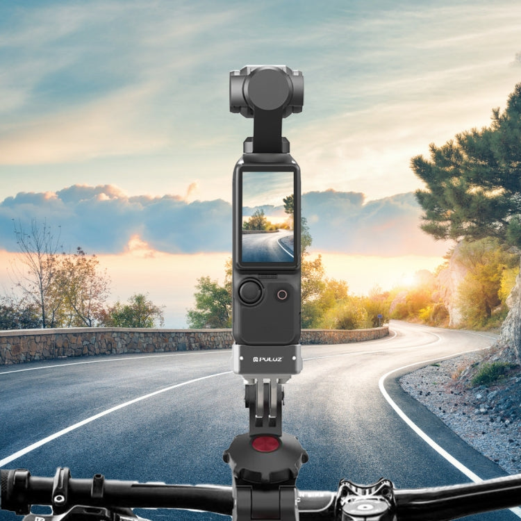 Base de carga de escritorio PULUZ USB-C / Type-C Soporte de aleación de aluminio para DJI Osmo Pocket 3 (negro) — imagen 6