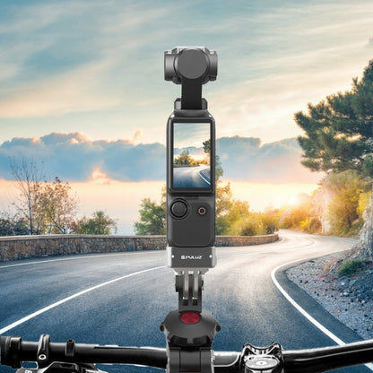 Base de carga de escritorio PULUZ USB-C / Type-C Soporte de aleación de aluminio para DJI Osmo Pocket 3 (negro) — imagen 6