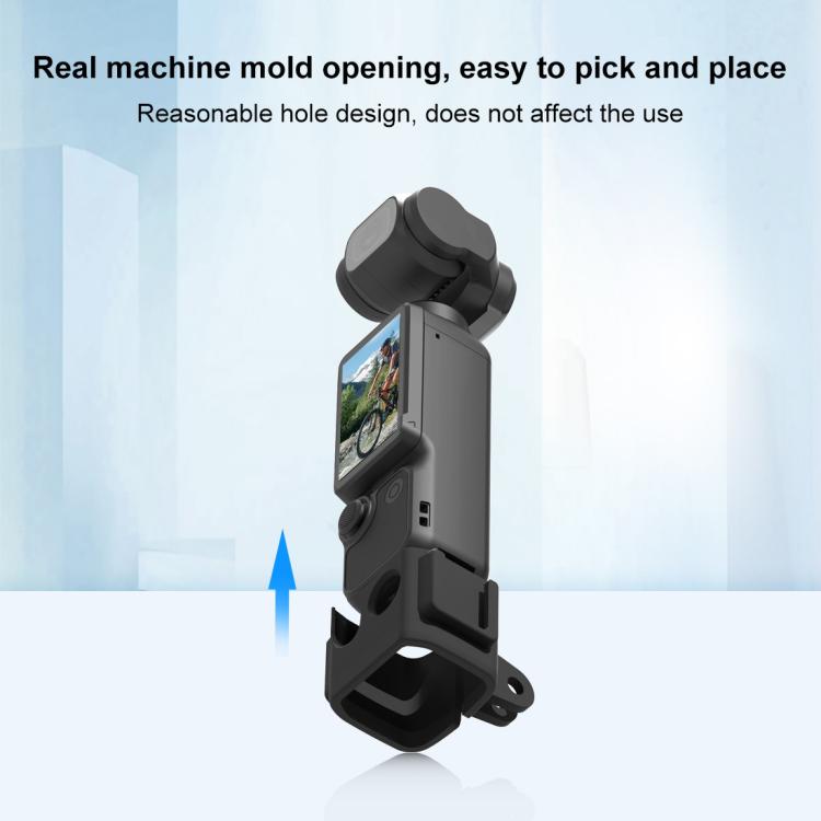 Soporte PULUZ adaptador de expansión de jaula de marco de protección para DJI Osmo Pocket 3 (negro) — imagen 5