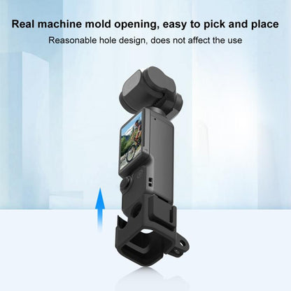 Soporte PULUZ adaptador de expansión de jaula de marco de protección para DJI Osmo Pocket 3 (negro) — imagen 5
