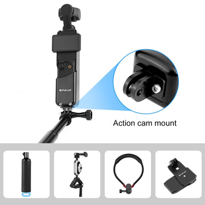 Soporte PULUZ adaptador de jaula de marco de protección de metal para DJI Osmo Pocket 3 (negro) — imagen 6