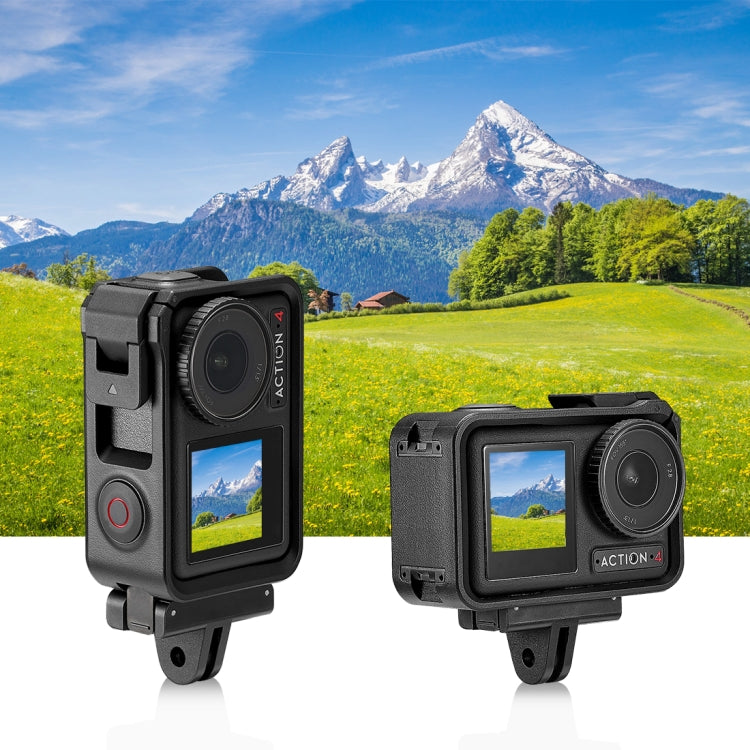 Soporte de expansión de base 3 PULUZ de liberación rápida magnética para DJI Osmo Action 4 (negro) — imagen 7