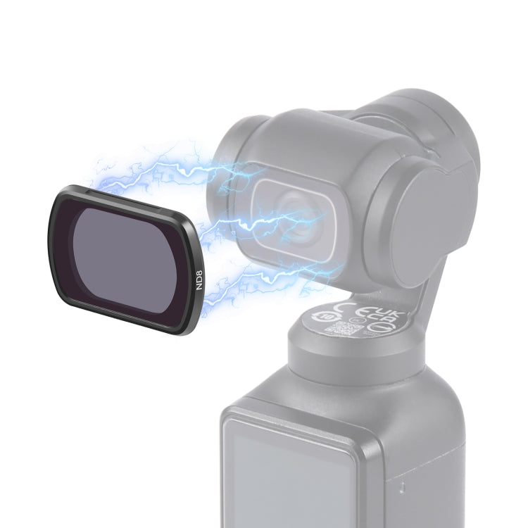 Filtro Para DJI160;Pocket160;3 PULUZ magnético de lente de cámara ND8