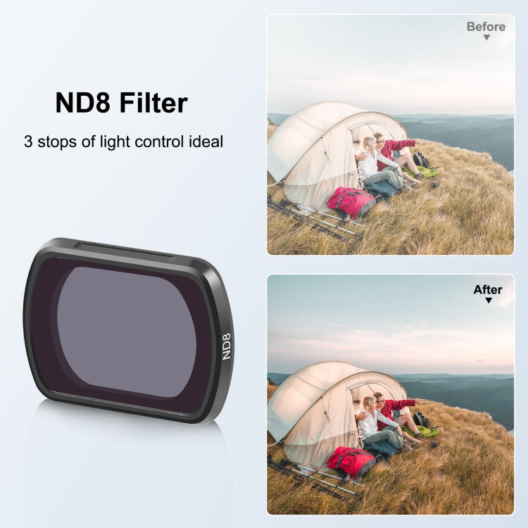Filtro Para DJI160;Pocket160;3 PULUZ magnético de lente de cámara ND8 — imagen 7