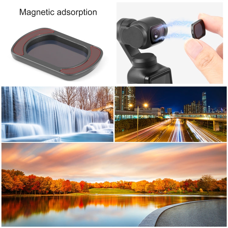 Filtro Para DJI160;Pocket160;3 PULUZ magnético de lente de cámara ND8 — imagen 9