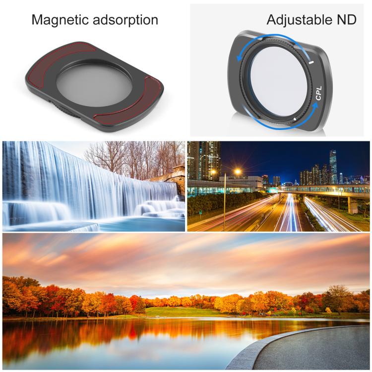 Filtro CPL para lente de cámara magnética PULUZ para DJI160; Pocket160; 3 — imagen 8
