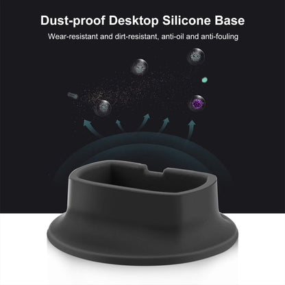Soporte de base Insta360 X4 PULUZ fija de escritorio con base de silicona (negro) — imagen 6