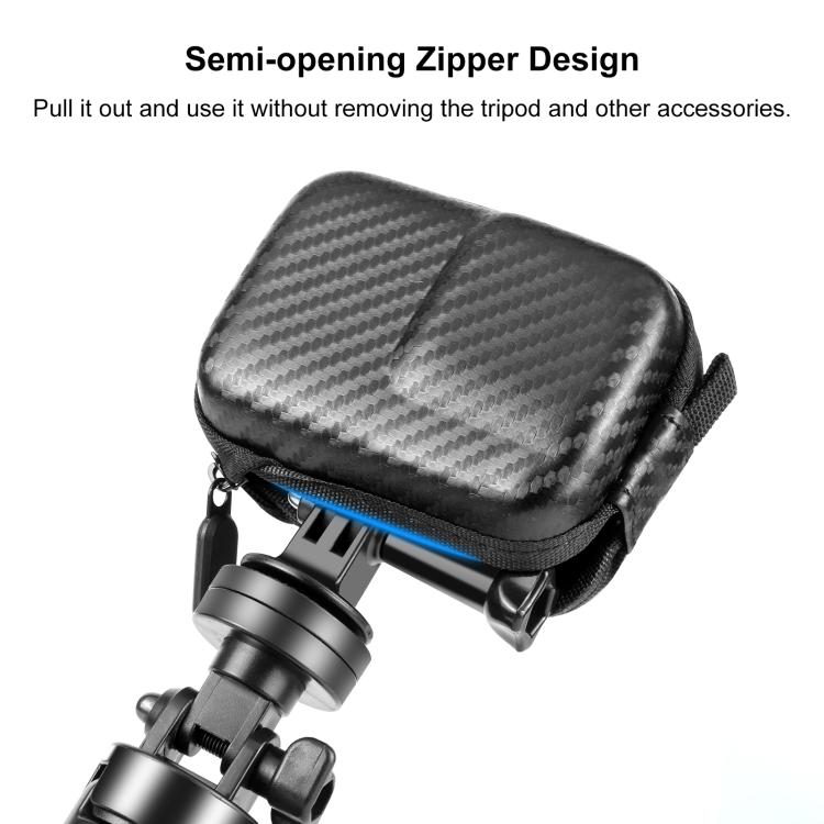 Bolsa de almacenamiento 3 PULUZ Mini Body Bag EVA portátil para DJI Osmo Action 4 (negro) — imagen 5