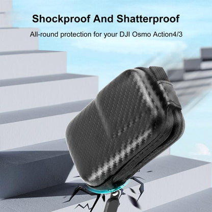 Bolsa de almacenamiento 3 PULUZ Mini Body Bag EVA portátil para DJI Osmo Action 4 (negro) — imagen 6