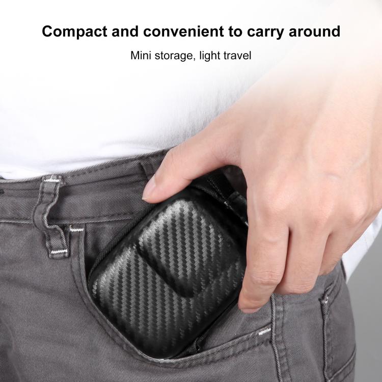 Bolsa de almacenamiento 3 PULUZ Mini Body Bag EVA portátil para DJI Osmo Action 4 (negro) — imagen 7