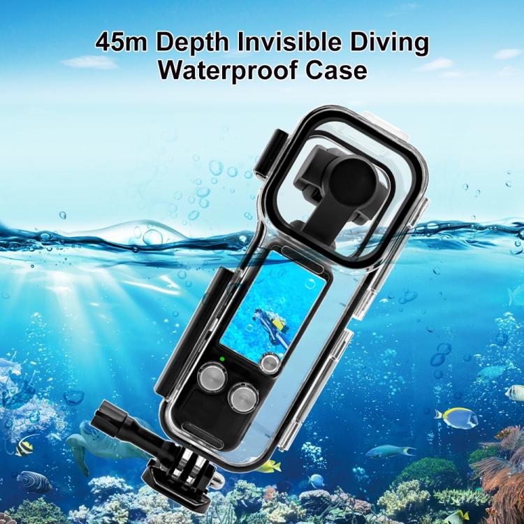 Estuche de buceo [US Almacén] impermeable subacuático PULUZ de 45 m para DJI Osmo Pocket 3 — imagen 2