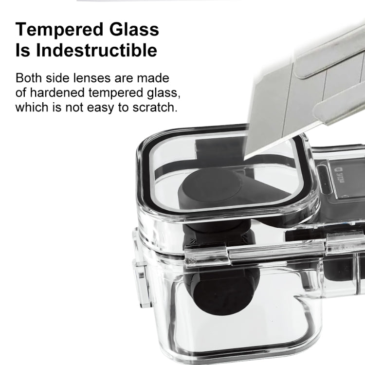 Funda PULUZ 45m Underwater Resistente al Agua Housing Diving para DJI Osmo Pocket 3 (Transparent) — imagen 6