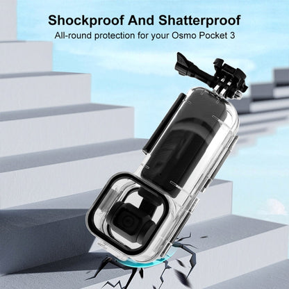 Funda PULUZ 45m Underwater Resistente al Agua Housing Diving para DJI Osmo Pocket 3 (Transparent) — imagen 9