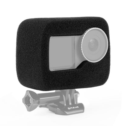 3 PULUZ Parabrisas de espuma de alta densidad para DJI Osmo Action 4 (negro)