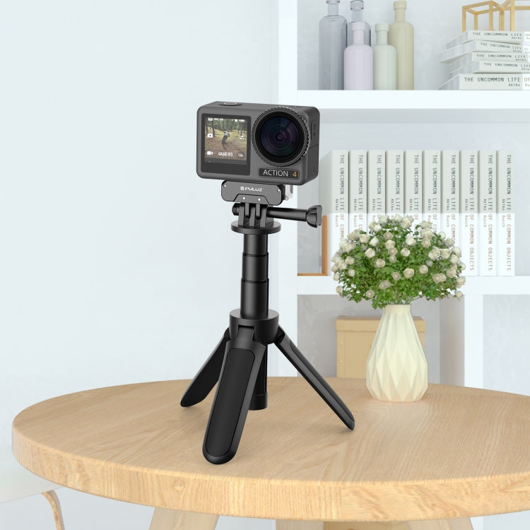 Base PULUZ metálica magnética de liberación rápida para DJI Osmo Action 4 (negro) — imagen 8