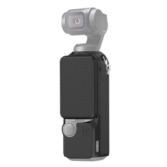 Juego de fundas de silicona PULUZ 2 en 1 con correa para DJI Osmo Pocket 3 (negro)