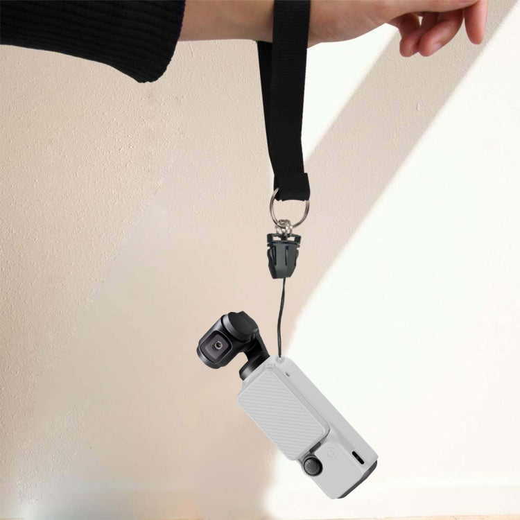 Juego de fundas de silicona PULUZ 2 en 1 con correa para DJI Osmo Pocket 3 (gris) — imagen 8