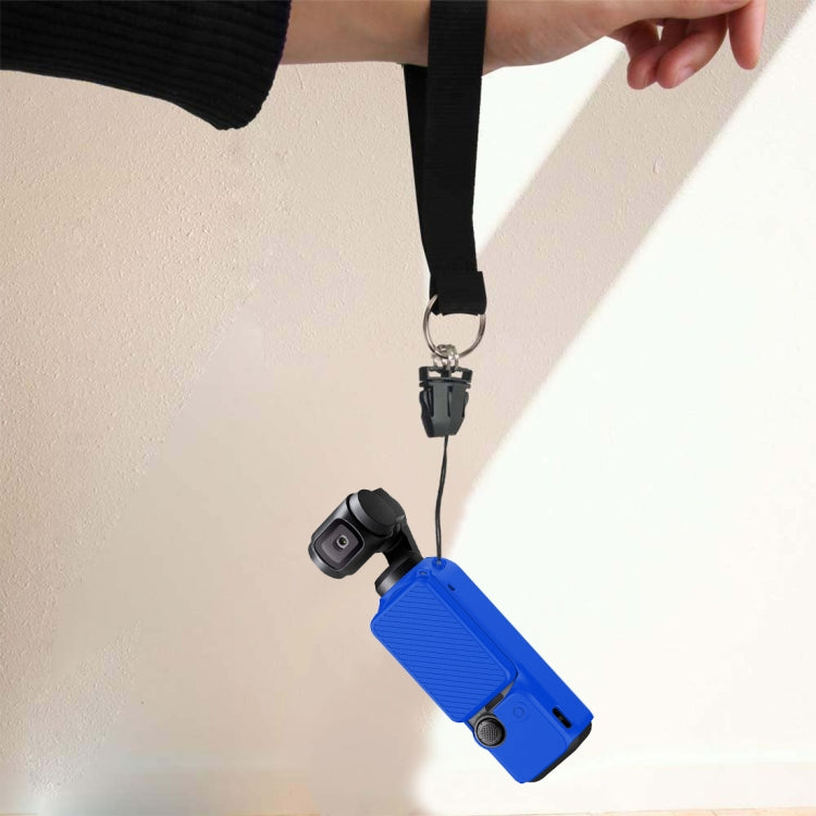 Estuche de silicona PULUZ 2 en 1 para DJI Osmo Pocket 3 (azul) — imagen 8