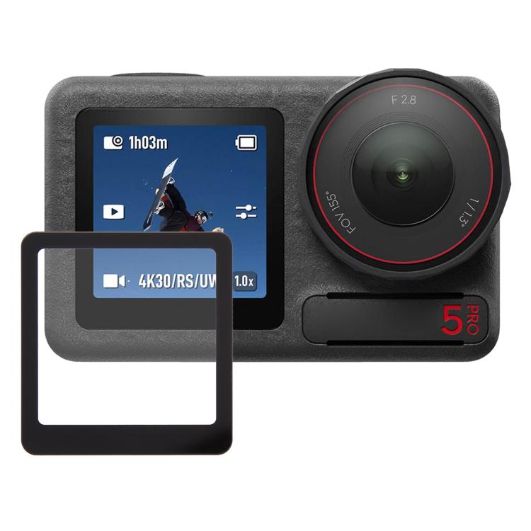 Lente de cristal exterior para pantalla LCD frontal pequeña Original de Pro para DJI Osmo Action 5
