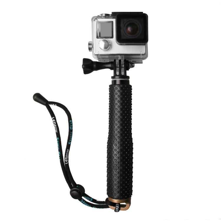 Monopié de poste extensible de mano de 49 cm con tornillo para GoPro Hero12 Black / Hero11 /10/9/8/7/6/5, Insta360 Ace / Ace…