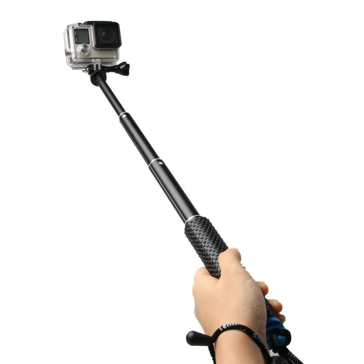Monopié de poste extensible de mano de 49 cm con tornillo para GoPro Hero12 Black / Hero11 /10/9/8/7/6/5, Insta360 Ace / Ace…