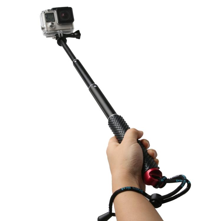 Monopié de poste extensible de mano de 49 cm con tornillo para GoPro Hero12 Black / Hero11 /10/9/8/7/6/5, Insta360 Ace / Ace…