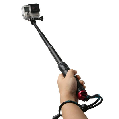 Monopié de poste extensible de mano de 49 cm con tornillo para GoPro Hero12 Black / Hero11 /10/9/8/7/6/5, Insta360 Ace / Ace…
