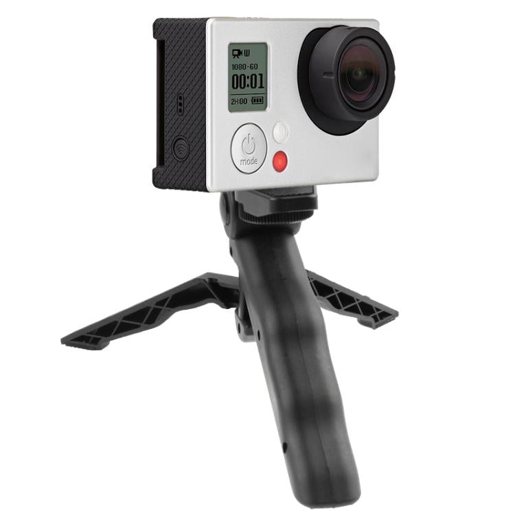 Trípode giratorio con soporte de escritorio plegable portátil para GoPro Hero12 Black / Hero11 /10/9/8/7/6/5, Insta360 Ace /…