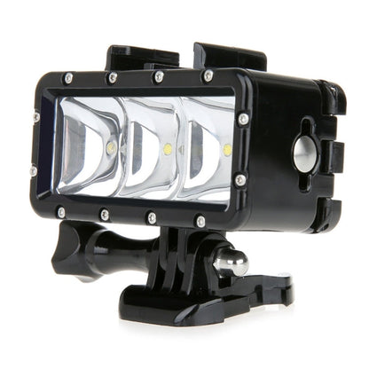 SupTig 30M Luz de video impermeable 300LM para GoPro Hero12 Black / Hero11 /10/9/8/7/6/5, Insta360 Ace / Ace Pro, y otras cá…