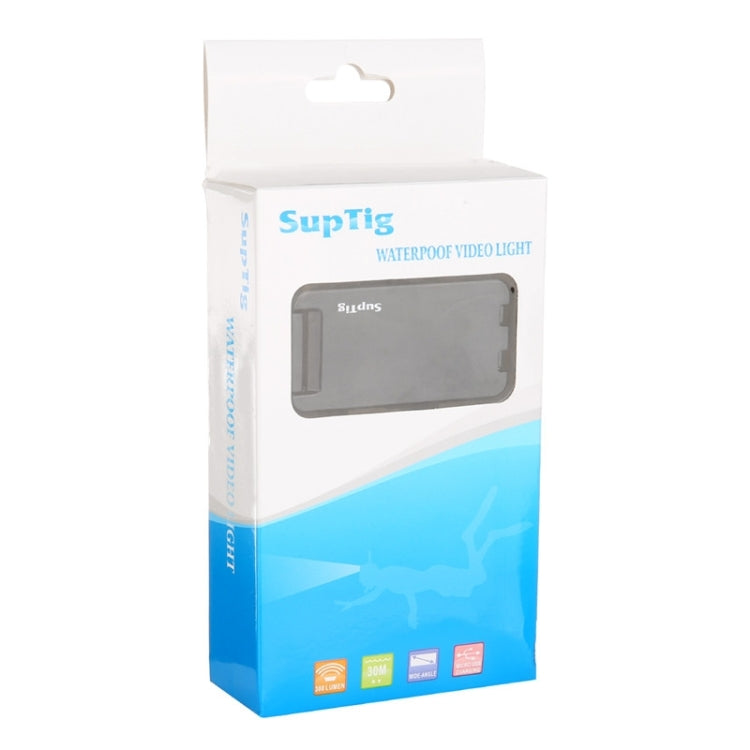 SupTig 30M Luz de video impermeable 300LM para GoPro Hero12 Black / Hero11 /10/9/8/7/6/5, Insta360 Ace / Ace Pro, y otras cá…