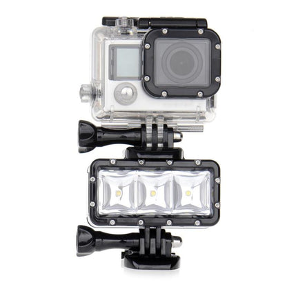 SupTig 30M Luz de video impermeable 300LM para GoPro Hero12 Black / Hero11 /10/9/8/7/6/5, Insta360 Ace / Ace Pro, y otras cá…
