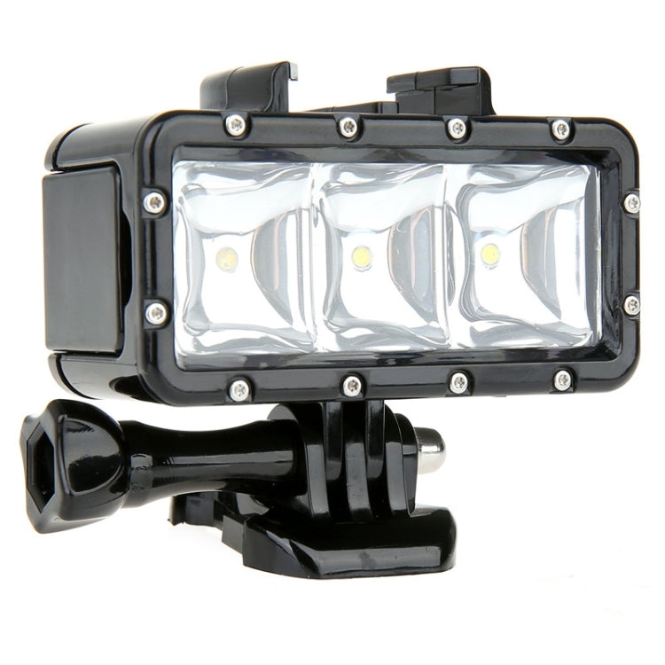 SupTig 30M Luz de video impermeable 300LM para GoPro Hero12 Black / Hero11 /10/9/8/7/6/5, Insta360 Ace / Ace Pro, y otras cá…