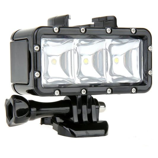 SupTig 30M Luz de video impermeable 300LM para GoPro Hero12 Black / Hero11 /10/9/8/7/6/5, Insta360 Ace / Ace Pro, y otras cá…
