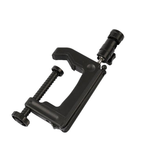 Soporte de abrazadera fija de escritorio con adaptador de trípode para GoPro Hero12 Black / Hero11 /10/9/8/7/6/5, Insta360 A…