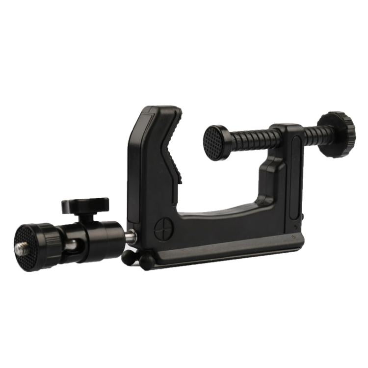 Soporte de abrazadera fija de escritorio con adaptador de trípode para GoPro Hero12 Black / Hero11 /10/9/8/7/6/5, Insta360 A…